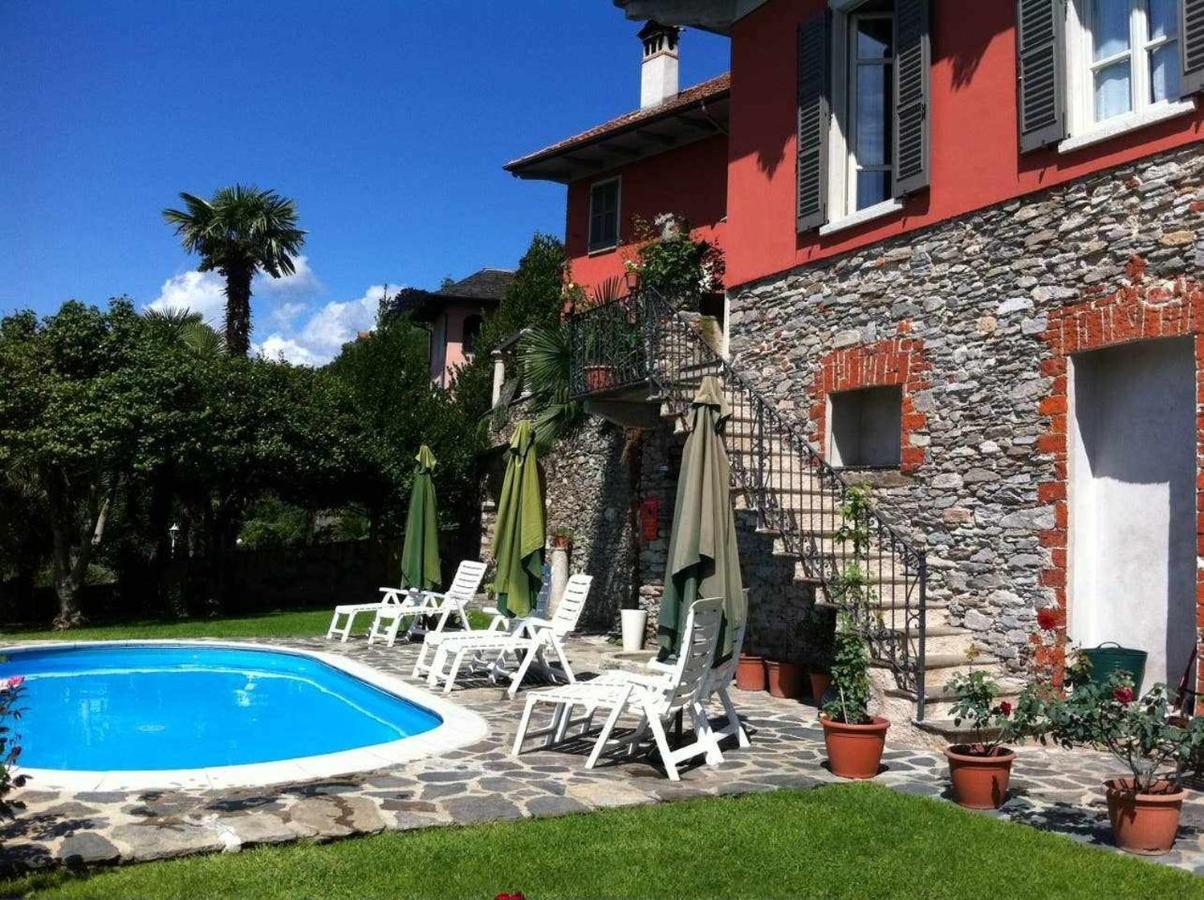 Domus Cusiana Complesso Vista Lago E Piscina Miasino Bagian luar foto